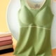 thumbnail image 4 of Sonducket Ropa interior térmica de invierno para mujer, Top de alta elasticidad para mantener el calor, chaleco básico adelgazante informal, accesorio de Camisetas sin mangas Caqui XL Sonducket  AP013374-18, 4 of 6