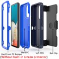thumbnail image 6 of NIFFPD Samsung Galaxy A53 5G Case with Screen Protector Full-Body Shockproof Phone Case for Galaxy A53 5G with Belt-Clip Holster Blue&Blue, 6 of 7