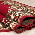 thumbnail image 4 of AllStar Rugs Traditional Persian Floral Design Area Rug, 7' x 10', Durable Polypropylene, 4 of 5