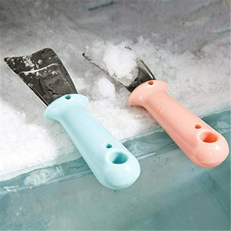Great Choice Products 2Pcs Multipurpose Kitchen Cleaning Spatula,  Refrigerator Freezer Ice Shovel, Degreg Shovel Scraper, Pan