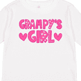 thumbnail image 4 of Inktastic Grampy's Girl Granddaughter Girls Long Sleeve Toddler T-Shirt, 4 of 5