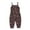 Coffee, variant on Odeerbi Baby Girls Boys Bib Overall Toddler Rompers Jumpsuits Cartoon Printing Strap Romper Pants With Pockets