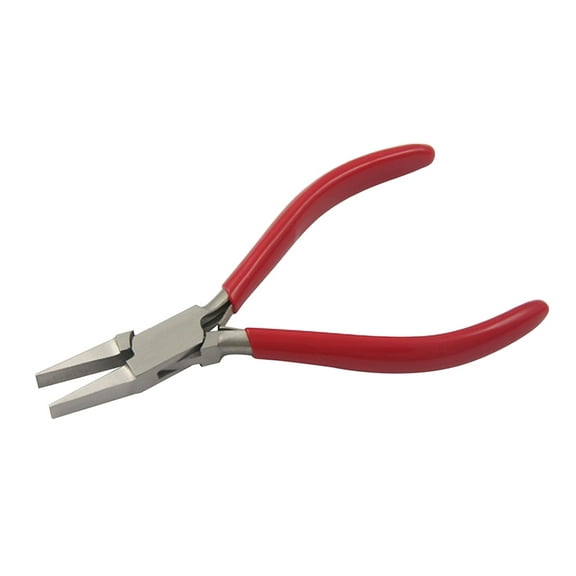 5" Flat Nose Pliers with V-Spring Jewelry Making Craft Tool - PLR-0023