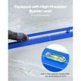 thumbnail image 3 of KFFKFF Concrete Screed, 48 Inch Screed with Level Vial, Easy Cleanup & End Cap Design, Aluminum Lightweight & Reversable Handle for Leveling Floors, 3 of 9