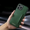 thumbnail image 2 of EleHold Leather Case for iPhone 14 Pro Max with Card Holder Slot Ultra Slim Thin Scratch Resistant Anti-Fingerprint Shockproof Protective Wallet Case For iPhone 14 Pro Max,Darkgreen, 2 of 4