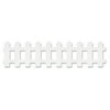 Pacon Bordette White Picket Fence Decorative Border, 6" x 16 ft - PAC0038014