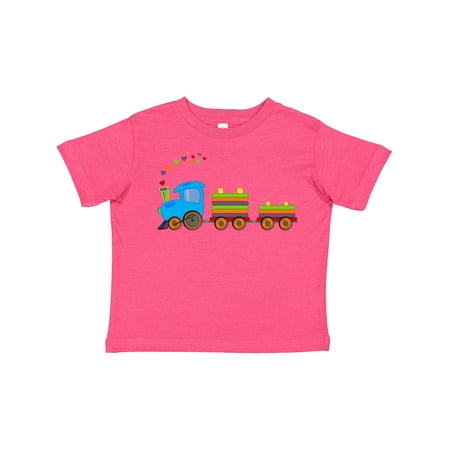 

Inktastic Colorful Toy Train Gift Toddler Boy or Toddler Girl T-Shirt