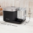 thumbnail image 2 of KitchenAid Rice and Grain Cooker 8 Cup with Automatically Sensing Integrated Scale + Water Tank, KGC3155BM, 2 of 7