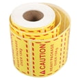 thumbnail image 1 of 1 Roll Caution Heavy Shipping Label Stickers Overweight Logistics Warning Stickers Caution Heavy Package Over 15 Kg For Shipping Packing Adhesive Labels, 1 of 5