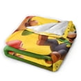 thumbnail image 2 of Super Mario Blanket, Super Soft Throw Blanket For Bed Sofa Couch, Cozy Flannel Blanket For Bedroom Livingroom, 80"X60", 2 of 9