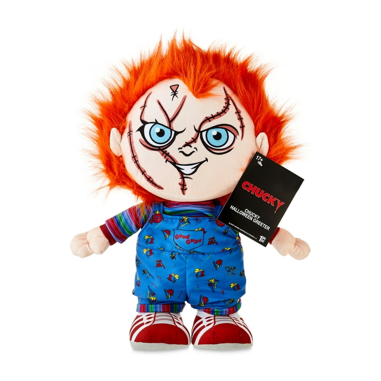 Halloween Plush Chucky Childs Play Door Greeter Decor, 12.99 in x