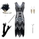 thumbnail image 1 of WILLBEST Vestidos Vestido de Noche para Mujer Conjunto de Falda con Flecos y Lentejuelas con Cuentas Grande​​, 1 of 2