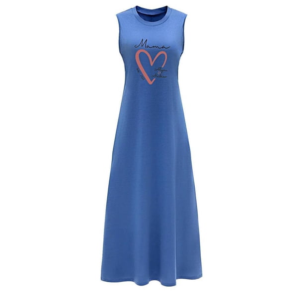 Vestido de verano para mujer, moda formal, simple, ajuste regular, vestido casual, vestido de verano para S