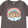 thumbnail image 4 of Inktastic Sloth Lover Cute Animal Girls Long Sleeve Toddler T-Shirt, 4 of 5