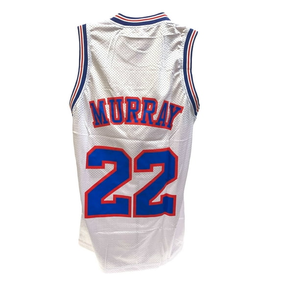 Bill Murray Tune Squad White Jersey Space Jam Basketball 22 Movie Brand