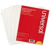 5PK Universal Top-Load Sheet Protectors, Letter, Clear, 50 Sheets/Pack