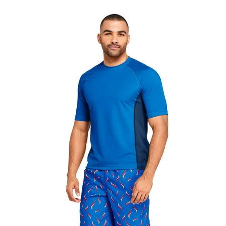 Lands' End Men's Solid Swim Tee