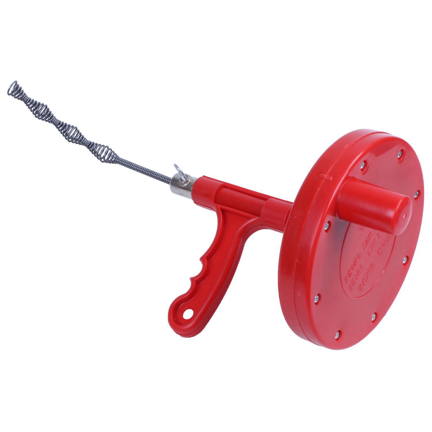 Plumber Conduit Spin Thru Shower Toilet Sewer Cleaner Drain Unblocker