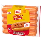 Oscar Mayer Classic Wieners Hot Dogs, 10 Count Pack