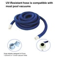 Mainstays 2pc Pool Cleaning Kit Include 25FT Hose and Vacuum Head