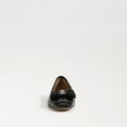 thumbnail image 3 of Sam Edelman Maren Black/Leather Slip On Squared Toe Bow Detailed Ballet Flats (Black Leather, 9), 3 of 7