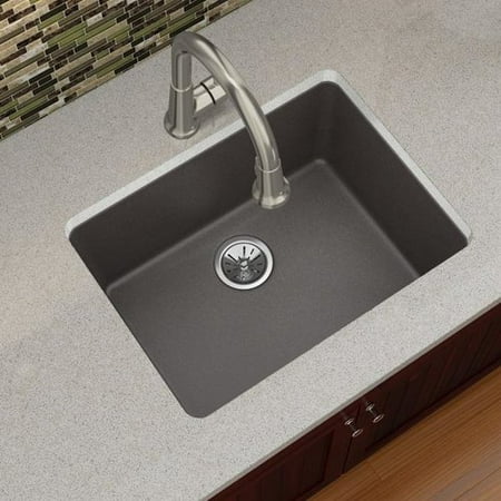 Elkay Elxu2522 Quartz Luxe 25 Single Basin Kitchen Sink For Elkay Elxu2522 Quartz Luxe 25 Single Basin Kitchen Sink For Undermount Installation