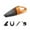 Orange, variante sur EGNMCR Aspirateur de Voiture Portable à Main Sans Fil pour la Maison, Compact et à Grande Aspiration, Mini Aspirateur Blanc,