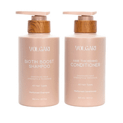 Volgari Scented Biotin Shampoo Conditioner Set – Promotes Hair Loss Protection & Thickening – Strengthens & Thickens for All Hair Types 20.2 Fl Oz