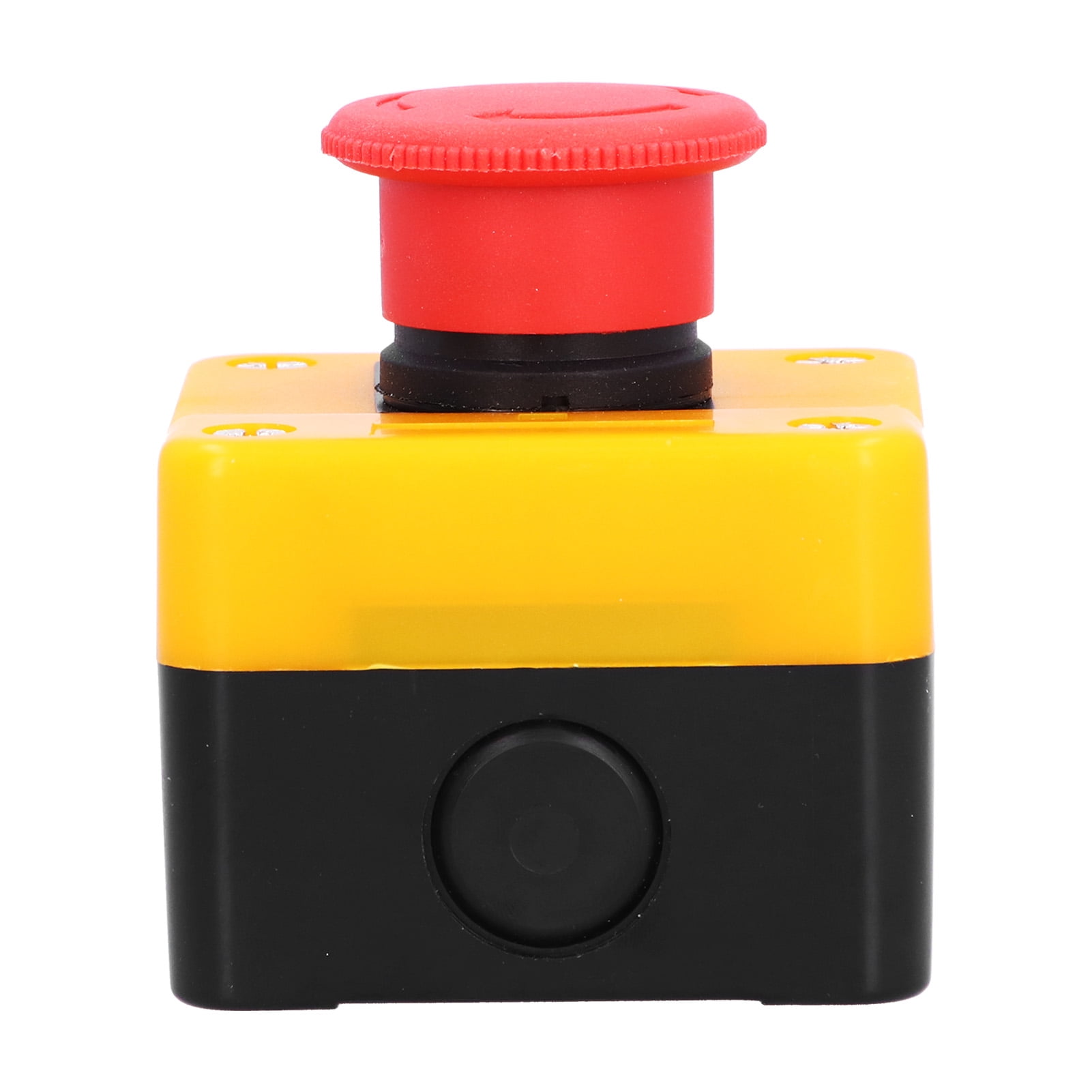 Hyuduo Interruptor De Pie Momentáneo Con Carcasa De Aluminio - EKW-5A-B Para Máquinas Herramienta Y Equipos Eléctricos