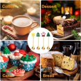 thumbnail image 3 of Juego de 4 cucharas navideñas, acero inoxidable, multicolor, 3 of 4
