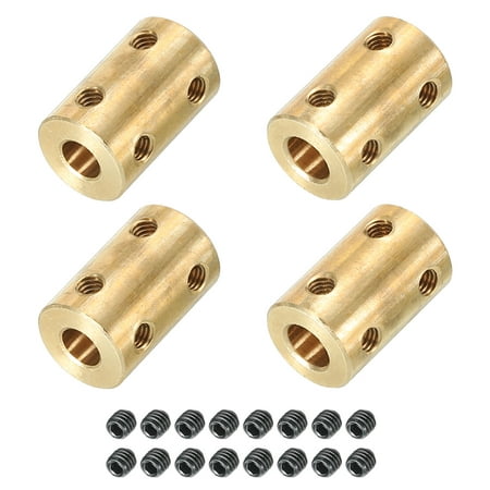 

Uxcell Shaft Coupler Connector L22 x D14 6mm to 8mm Bore Rigid Coupling with Screw for 3D Printers 4Pack
