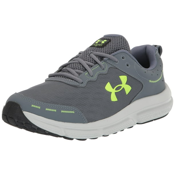 Zapatos Under Armour Charged Assert 10 para Hombre - Gravel/Lime