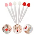 thumbnail image 3 of 6 cepillos exfoliantes de labios, cepillo de limpieza manual de labios con mango largo., 3 of 5