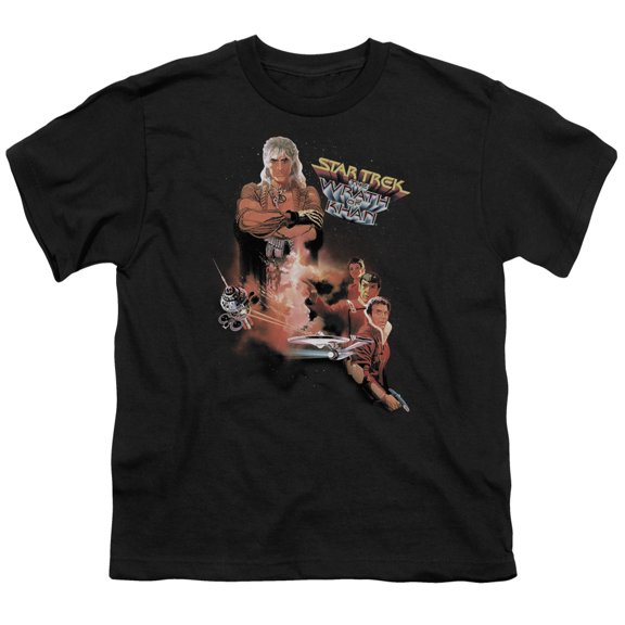 Star Trek - Wrath Of Khan(Movie) - Youth Short Sleeve Shirt - Small