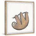 thumbnail image 2 of Marmont Hill The Lazy Sloth Framed Wall Art, 24.00" x 1.50", 2 of 6
