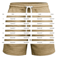 thumbnail image 5 of Migroa Mens Casual Shorts Outdoor Beach Shorts Elastic Waist Drawstring Athletic Workout Gym Jogger Shorts for Running Vacation with Pockets Light Ashy L, 5 of 5