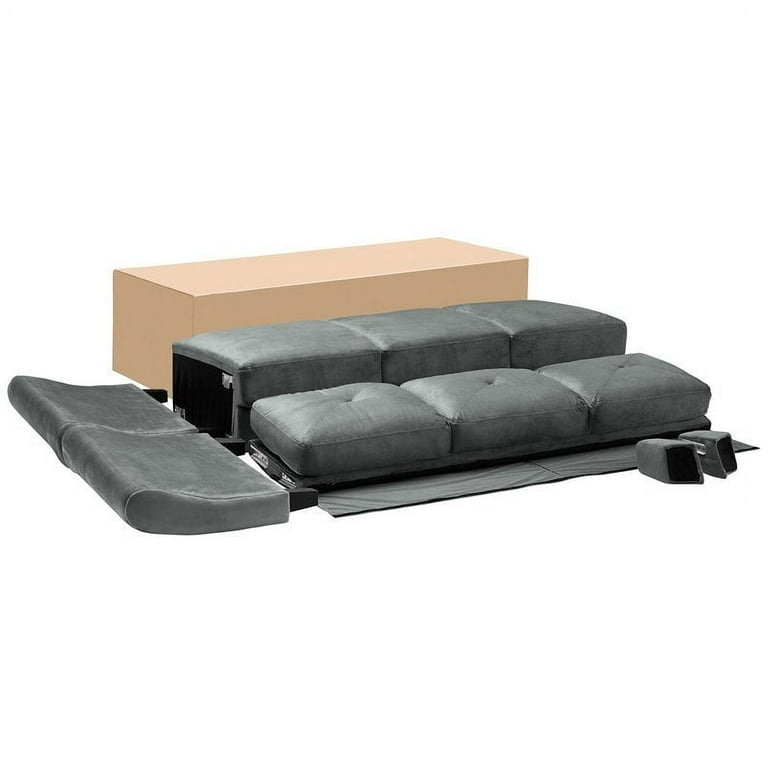 Lifestyle Solutions Classic Harvard Sofa with Rolled Arms & Tufted