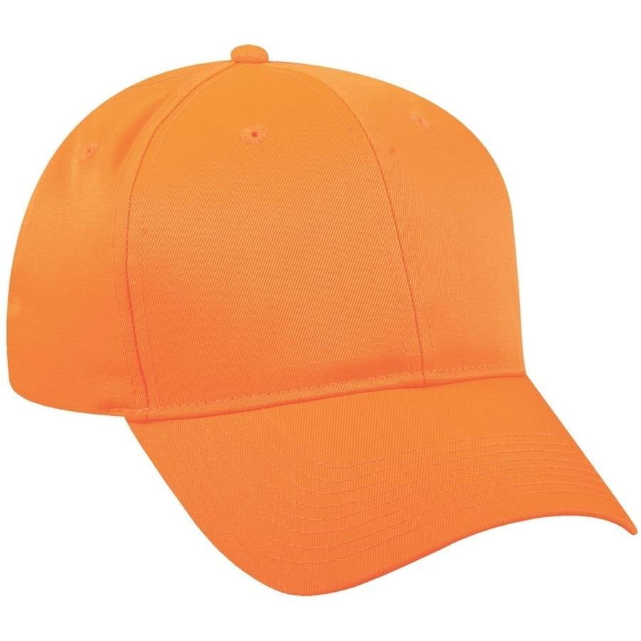 Outdoor Cap 6-Panel Youth Cap Blaze Orange - Walmart.com