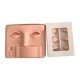 thumbnail image 2 of Kit de modelo de salón de belleza Eyealsh con soporte para anillos de pegamento para pestañas para entrenamiento Rosado, 2 of 3