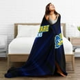 thumbnail image 5 of University of Delaware Logo Fleece Blanket, Very Soft Microfiber Flannel Blanket for Couch Warm and Cozy for All Seasons, 5 of 6