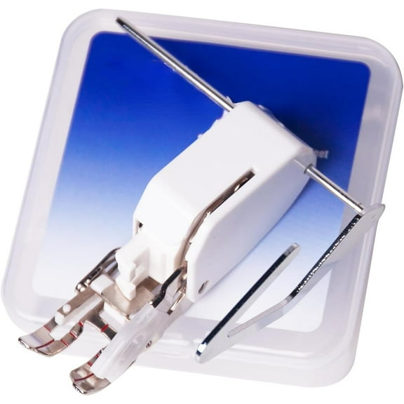 Walking Foot Presser Foot– Precision Sewing Attachment W/Guide for Brother Sewing Machines Even Feeding Quilting and Sewing