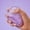 Purple, variant on Crystal Sequin Slow Rising Squishy Shell Toy 3.5 Inch, Soft TPR Stress Relief Fidget for Anxiety Focus Support Kids Adults