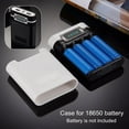 thumbnail image 2 of Dual USB Ports 5V/2.5A 2000-12000mAh Power Charger DIY Case For 4*18650 Battery, 2 of 9