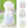 thumbnail image 2 of Pet's Classic Shirts Doggie Dog Clothes Cute Puppy Clothing Summer Vest Outdoor Apparel, 2 of 7