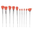 thumbnail image 1 of 10pcs / Set Soft Hair Eye Shadow Blusher Brush Loose Powder Cosmetic Brush Makeup Tool, 1 of 14