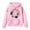 Pink, variant on MUXiin Girls Sweatshirts Size 7-8 Girls Winter Hoodies Halloween Pumpkin Print Pullover Sweatshirts for Outdoor Activities Kids Age 4-14 Cozy Hooded
