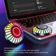 thumbnail image 5 of 2pcs RGB Pickup Ambient Lamp 32 Bits Color Changing App Control Magnetic Music LED Rhythm Light for Car Home, 5 of 8