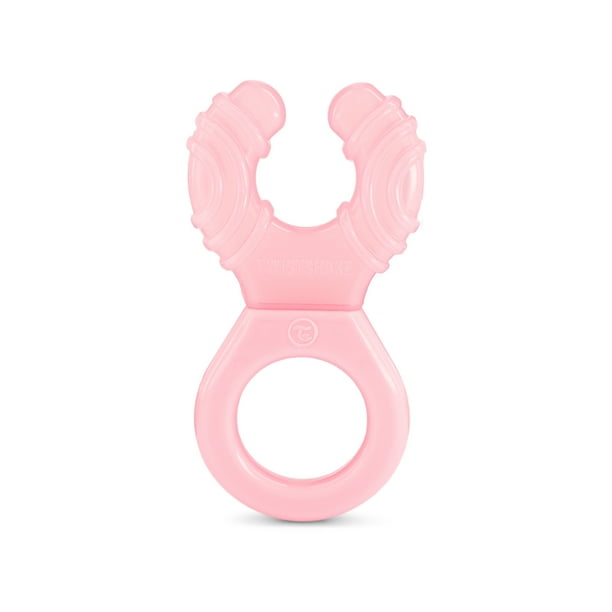 Mordedor Refrigerante Twistshake Relleno de Agua Libre de BPA Rosa +2 Meses