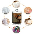 thumbnail image 4 of WOBOGO The Hippie Artist Transparent Plastic Jar 2pcs Cotton Swabs Balls Pads Floss Stick Dispenser Bathroom Vanity Storage Organizer, 4 of 7
