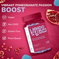 thumbnail image 3 of Vybes Libido Support Gummies, 60 Count – Maca, Tribulus, Panax Ginseng & Zinc – Energy, Vitality & Performance Support, Pomegranate Passion Flavor, 3 of 7